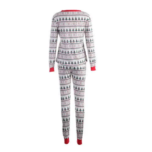 Fashion Family Matching Adult Women Kids Christmas Pajamas Nightwear Pajamas Family Sets