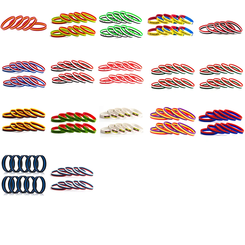 Bracelet Spain Russia Lebanon Italy Netherland Venezuela Colombia Iraq Portugual |