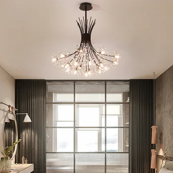 

vintage crystal luminaire suspendu diamond pendant lamp kitchen chandeliers lamparas de techo ventilador de techo luzes de teto