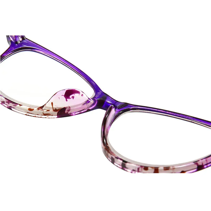 IBOODE Цветочные очки для чтения «кошачий глаз» женские и мужские очки для дальнозоркости анти синий светильник очки для дальнозоркости увеличительные очки