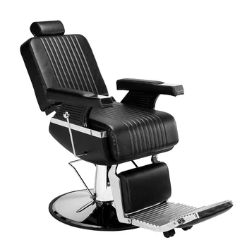 

Barber Chair PVC Styling Chairs Salon Modern Hairdresser Tattoo Shaving High-End Reclining Chair