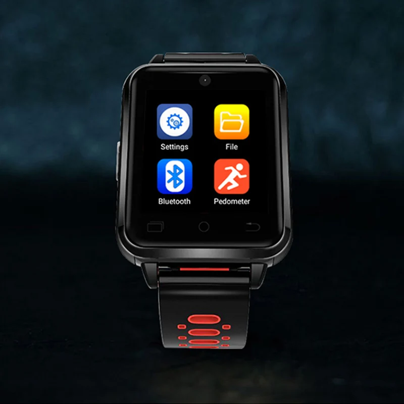 Q1 Pro 4G Smart Watch Android 6.0 Mtk6737 Quad Core 1Gb/8Gb Smartwatch Phone Heart Rate Sim Card Support Change Strap 18Mm