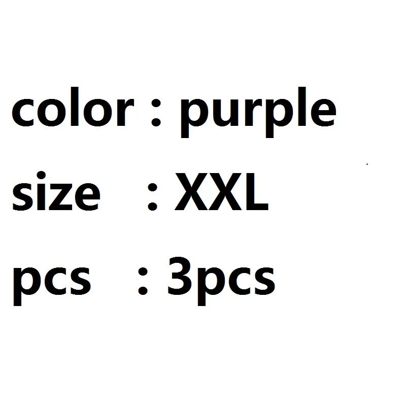 purple XXL 3pc Женский период девушки женское нижнее белье короткие трусики для VIP лак для ногтей - Цвет: purple XXL 3pc