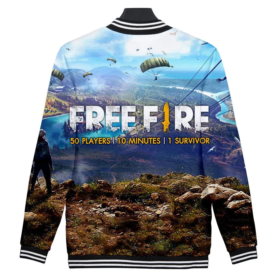 Брендовая Новинка, куртка с 3D принтом «Digital Free Fire», пальто для косплея, толстовка с капюшоном и длинными рукавами, повседневная одежда для геймеров, толстовки Harajuku