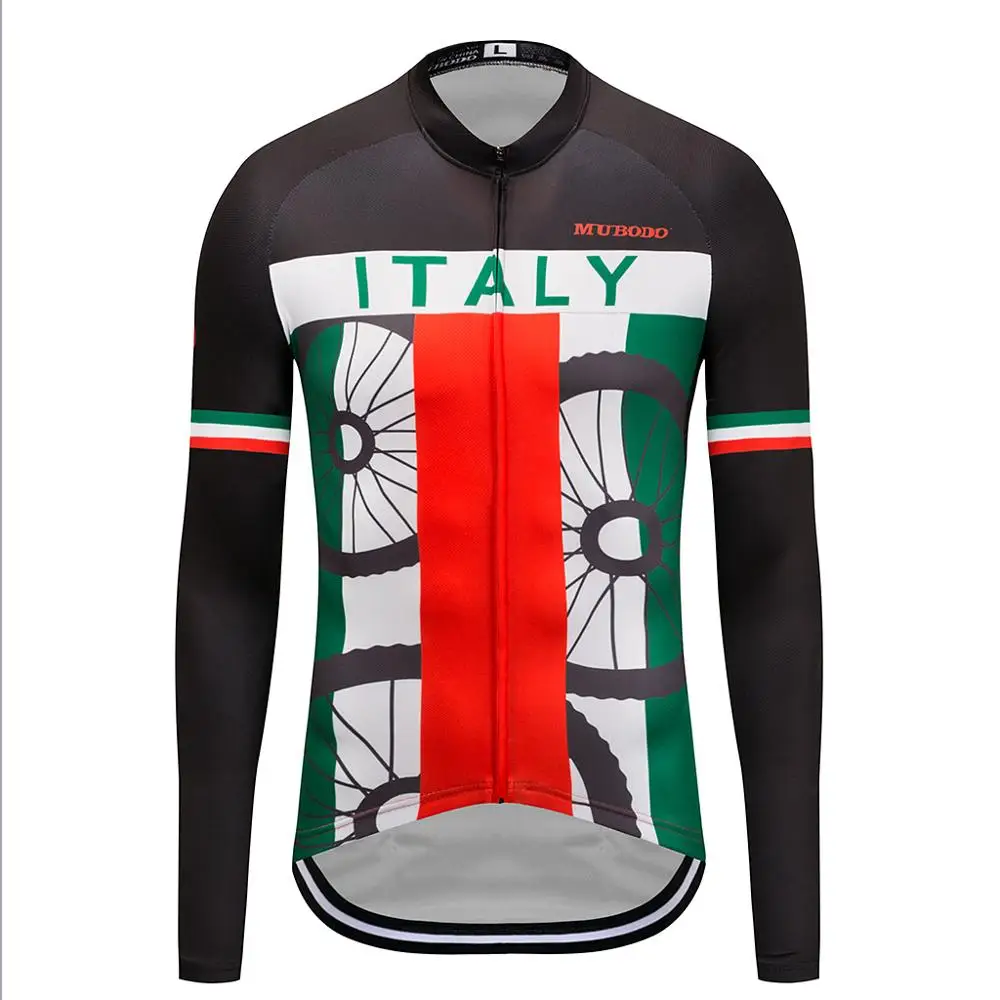 MU-025 Rapha Велоспорт Джерси для мужчин велосипед с длинным рукавом Велоспорт Джерси одежда Pro комплект женских купальных костюмов ciclismo открытый мотокросса Джерси mtb - Цвет: MU-025