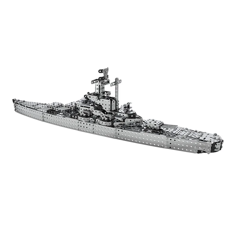 

SW 055 High Proportion All Model DIY Static Stainless Steel Assembled Building Blocks Cruise Battleships 1188PCS