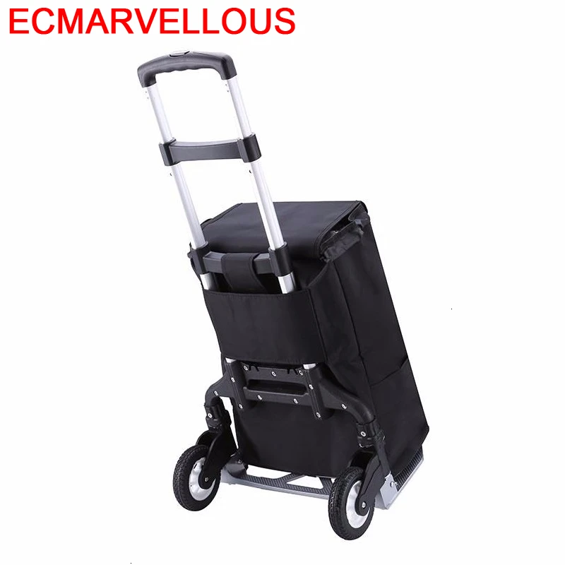 

Cart Carrito Carrello Carro Plegable Shopping De Courses Avec Roulettes Chariot Roulant Mesa Cocina Table Kitchen Trolley