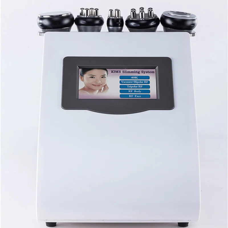 US $282.00 5in1 Ultrasonic Liposuction 40K Cavitation Vacuum Multipolar Bipolor RF Laser Slimming Radio Frequency SKIN BODY SALON MACHINE