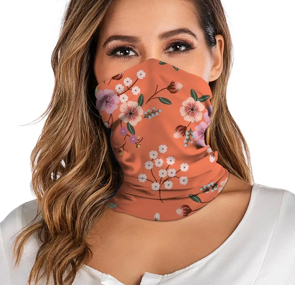 Unisex Washable Neck Gaiter Scarf For Women Men Motorcycle