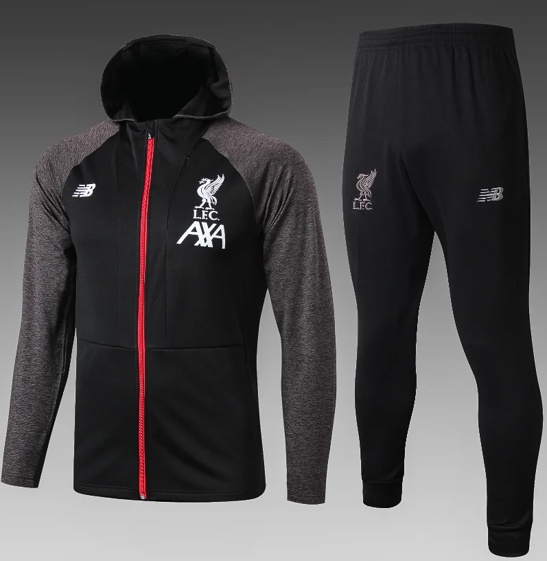 Psg 19/20 куртка с капюшоном Bayernes ac Real Madrids Liverpooles Arsenal Juventuses marseille куртка для взрослых комплект Футбольная Футболка - Цвет: Jacket