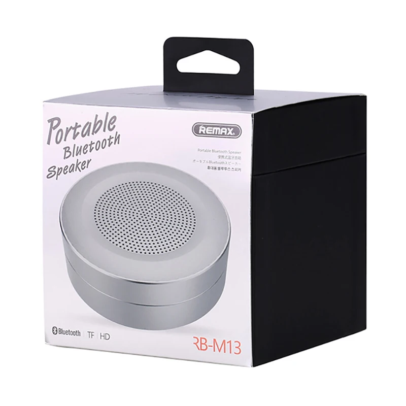 Remax Hifi портативный Bluetooth динамик беспроводной с Bluetooth портативный динамик подходит для проса huawei Iphone Oppe Vivo и O