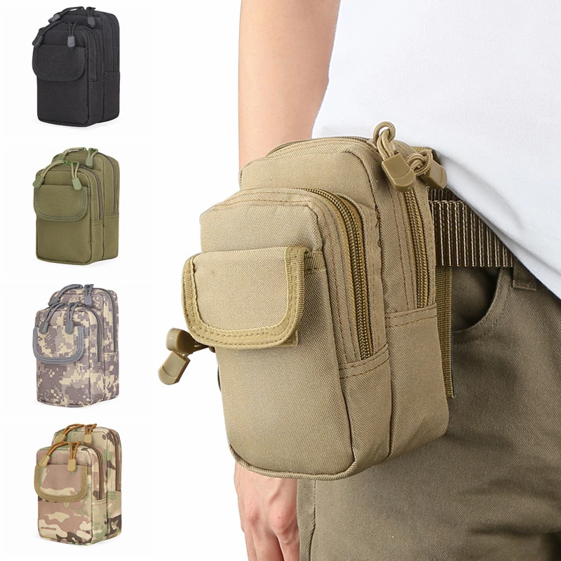 Открытый рюкзак вложение Molle Карманный Многофункциональный Камуфляж инструменты висячая сумка 6 дюймов телефон тактическая сумка на ремне