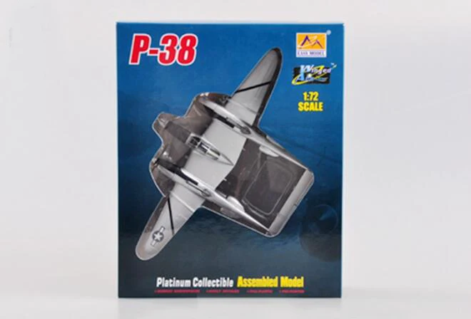 Трубач 1: 72 Второй мировой войны Американский P-38 истребитель 36432 Готовая модель продукта