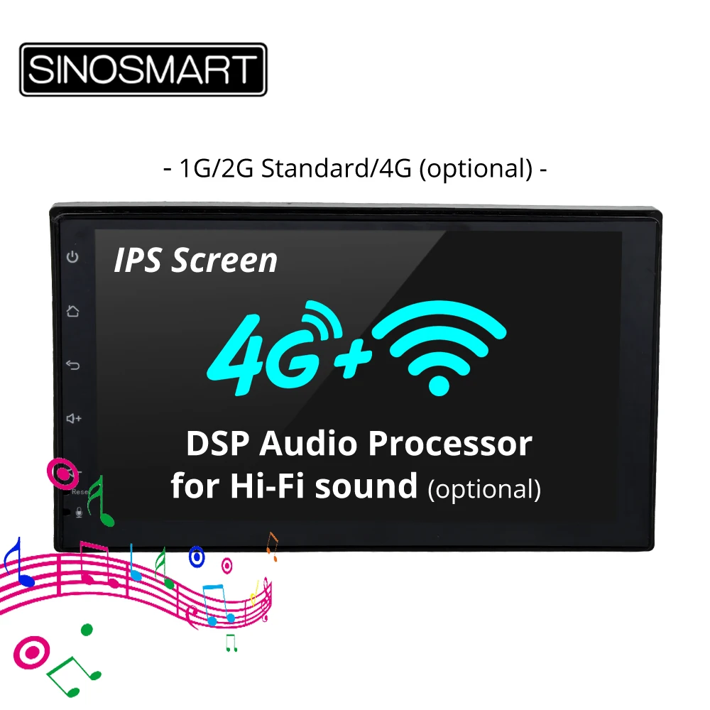 Best SINOSMART Car GPS Player for Nisssan Almera Tiida Qashqai Sunny Versa Frontier Patrol Terrano Support factory OEM reverse camera 11