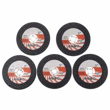 5 pçs mini disco de corte circular resina moagem 75mm disco lixar para ângulo moedor cerâmica telha madeira pedra polimento ferramenta