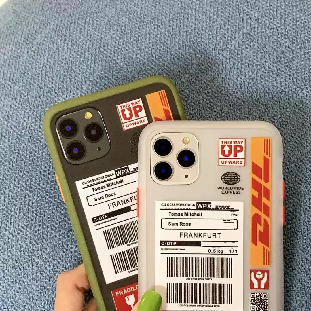 Модные Экспресс телефонные чехлы DHL формы для iPhone 11 Pro Max 7 8 6 6s Plus X XR XS Мягкий
