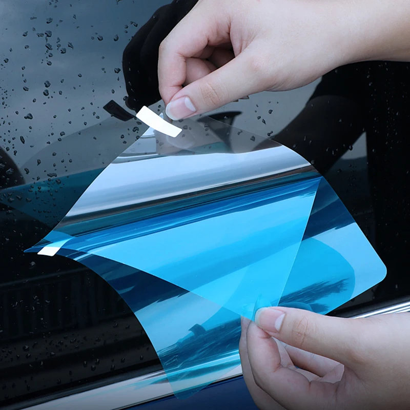SEAMETAL Car Rainproof Film Anti Fog Car Sticker Mirror Window Clear Film Rain Proof Waterproof Auto Sticker Accessories