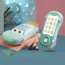 Jouets de musique Montessori, téléphone portable pour enfants de 0 à 12 mois, jouets d'apprentissage éducatifs pour filles de 2 à 4 ans