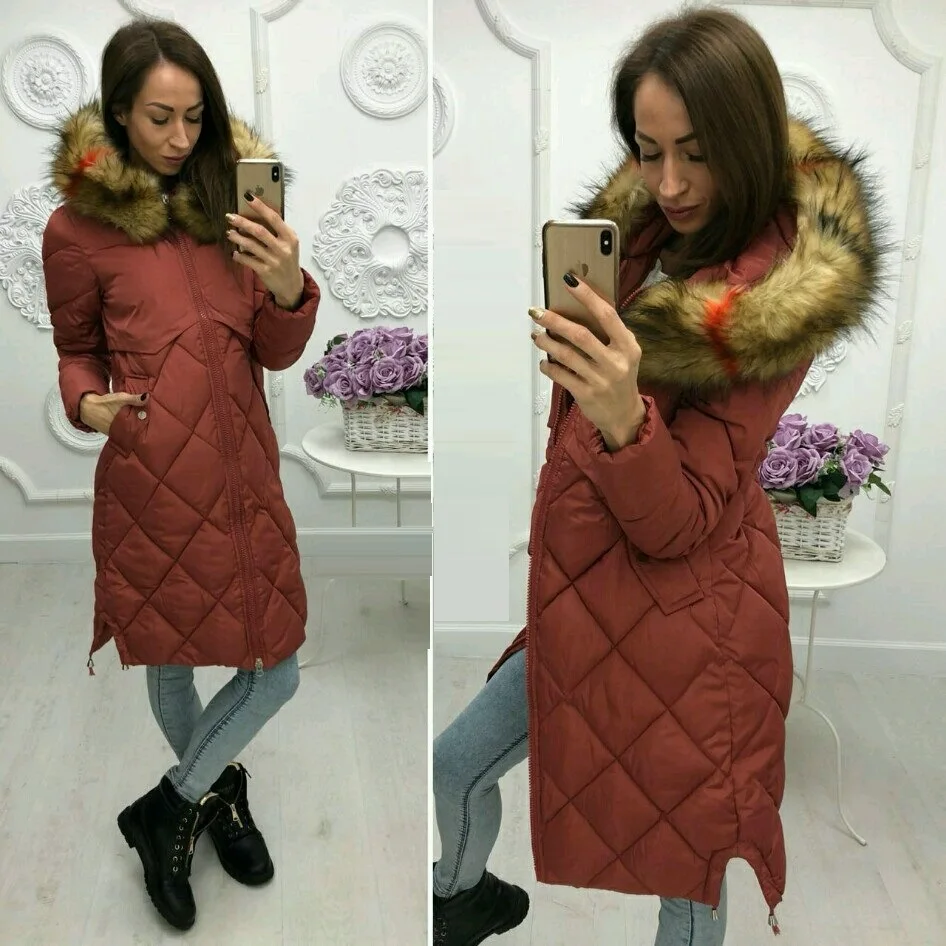 Осень и зима стиль талии обнимает хлопковое пальто AliExpress EBay