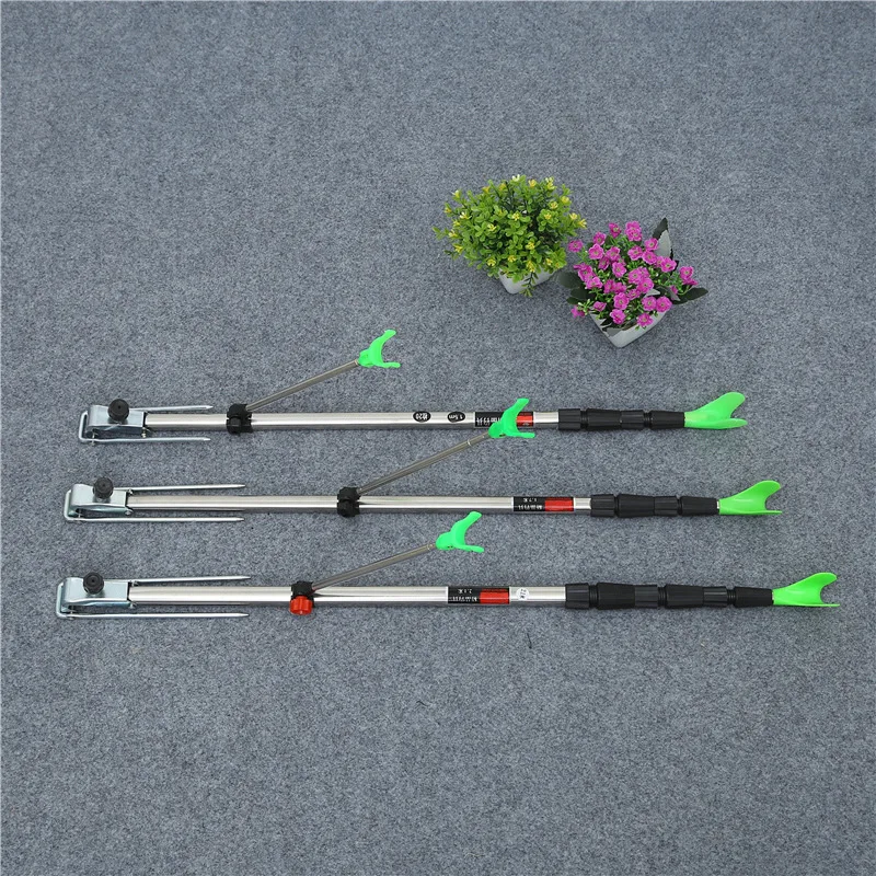 

Durable Multi-functional Fishing Rod Holder Small si fang pao tai Holder Stainless Steel Bracket liu fang gang Holder
