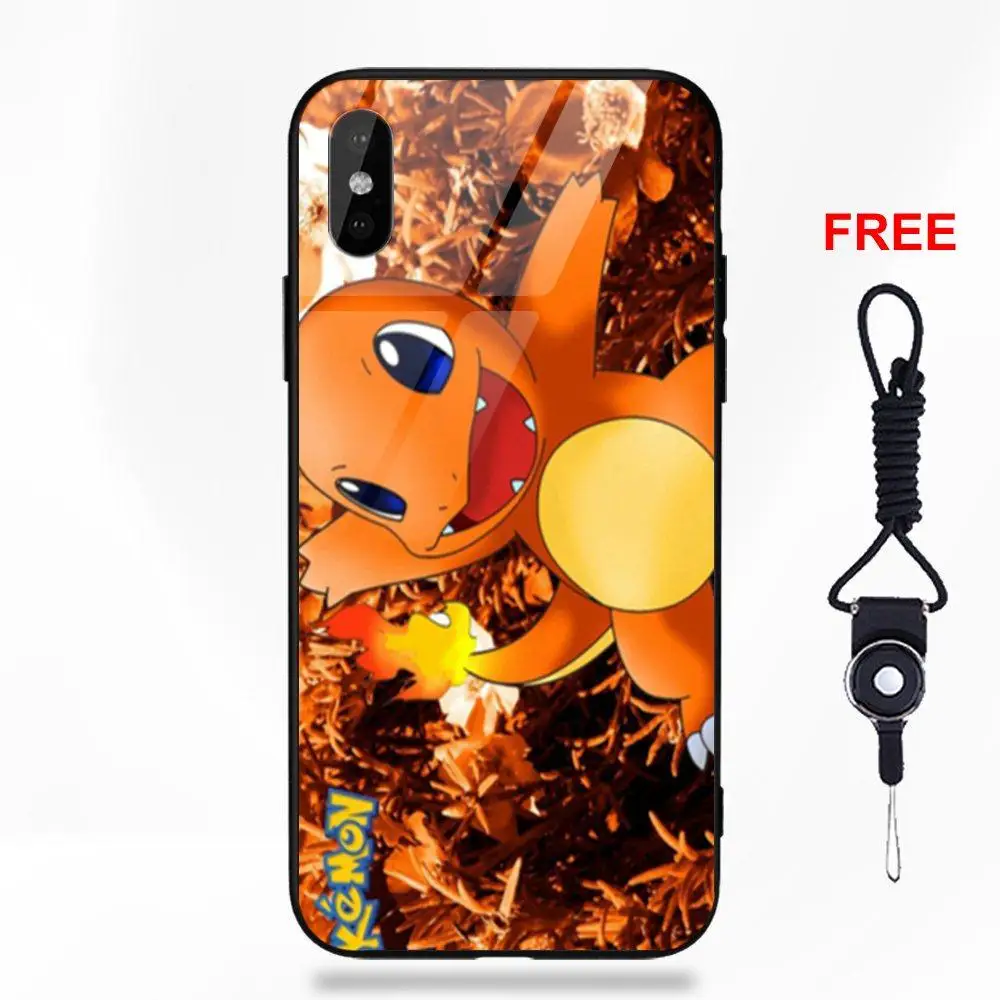Милый аниме Pokeom Charmander для Redmi 5 Note 5A 6 для Galaxy S8 S9 Plus huawei Honor 7X P20 Lite mate 10 Pro - Цвет: as picture