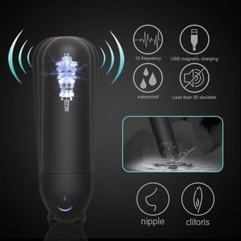 10 Speeds Bullet Vibrator Clitoris Stimulation Women's Panties Masturbators Rechargeable Vibrators Sex Fidget Toys for Women 2