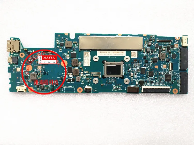 Материнская плата CYG11 NM-A771 для ноутбука Lenovo YOGA 710-11ISK 5B20L46167 с процессором SR2ER 4405Y мб