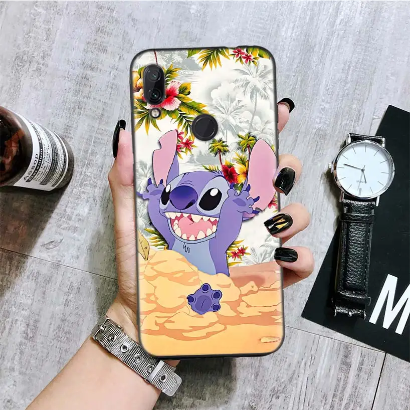 Disneys лучшие продавая Милая Черная крышка чехол для телефона для Xiaomi Redmi Note фотоаппаратов моментальной печати 8 7 7S 7A 6 S2 GO K20 Pro 6A mi 6X 5X A1 CC 9 8 Coque - Цвет: BA126-5