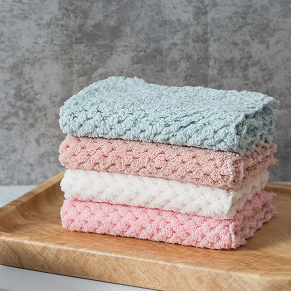 4 шт. салфетки для мытья посуды в виде ананаса | Дом и сад