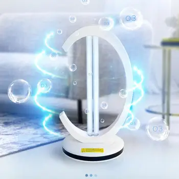 

SOLLED Uv Lamp Sterilizer Ozone Ultraviolet Disinfection Light Germicidal Lamp for Home 38W 220V Flat Plug