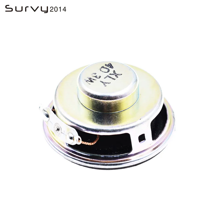 Speaker Horn 3W 4R Diameter 4CM Mini Amplifier Rubber Gasket Loudspeaker Trumpet diy electronics | Электронные компоненты и