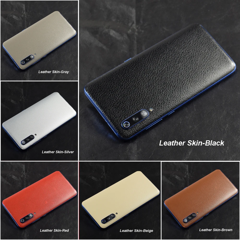 3D Carbon Fiber Leather Wood Skins Protective Phone Back Cover Stiker For For SAMSUNG Galaxy Note 9 8 S9 S9+ S8 Plus Sticker (5)