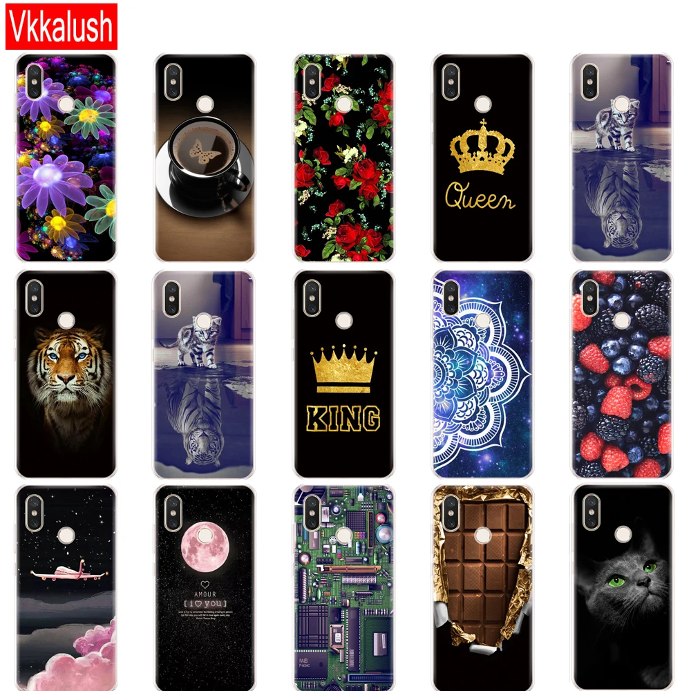Силиконовый чехол для мобильного телефона Xiaomi Mi 8 6 21 дюйма мягкий из ТПУ SE 5 88