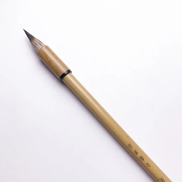 Escova de Pedra Chinês Tradicional Caligrafia Texugo Cabelo Regular Roteiro Pintura Escova Tinta Huzhou 6 High Quality Material escolar e de escritório