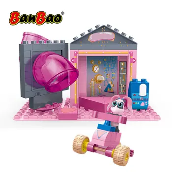 

Banbao The Wotwots Kiddets Patches work station Cartoon Larger Particles Blocks for children early childhood educational Bricks
