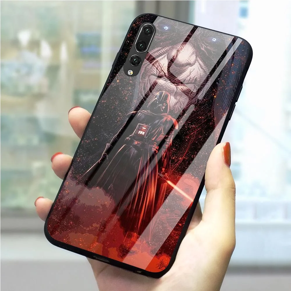 Чехол из закаленного стекла Star Wars для huawei P30 Lite, чехол для телефона P20 Lite P30 Pro P Smart mate 20 Lite 7A Pro