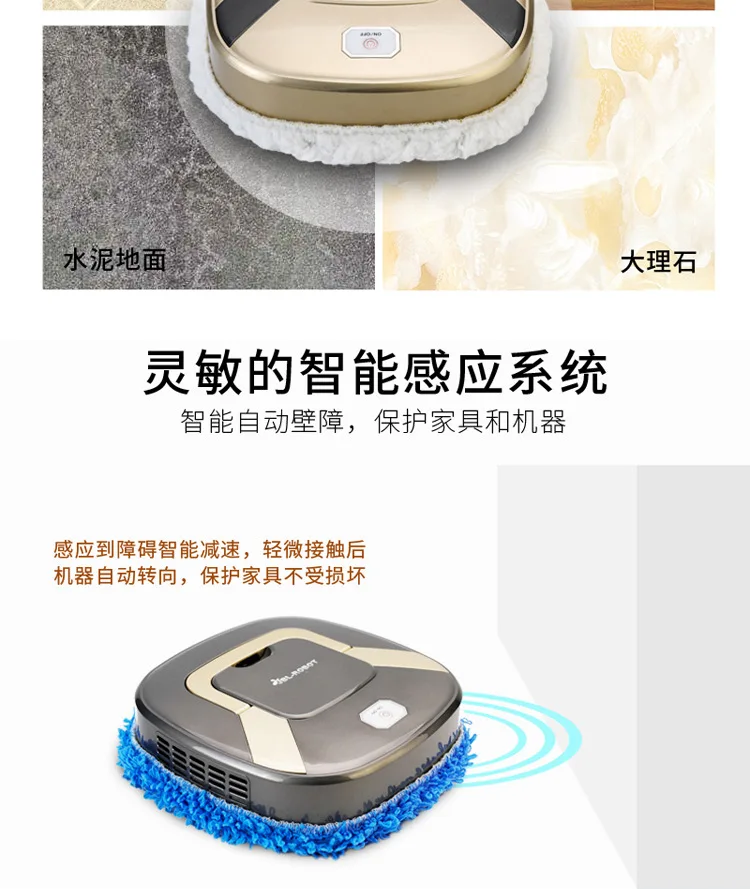 Floor Mopping Robot Intelligent Cleaning Robot Automatic Floor Mopping