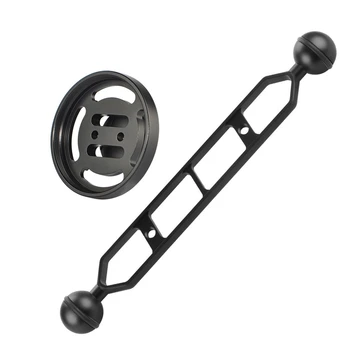 

Hot M67 Diving Camera Case Adapter Mount Light Arm for 67Mm Thread Lens Holder Diving Lens Carrier Buoyancy Arm Set