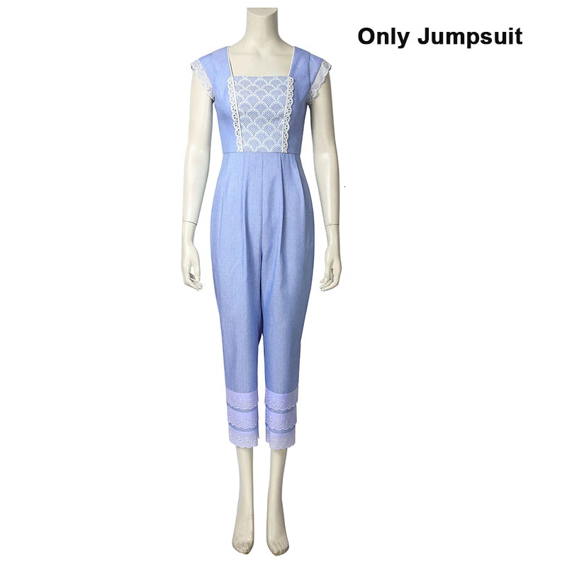 Only jumpsuit История игрушек 4 Косплей Бо Пип пастушка костюм карнавальный Вуди фильм Babia Взрослый Хэллоуин комбинезон на заказ плащ унисекс униформа - Цвет: Only jumpsuit