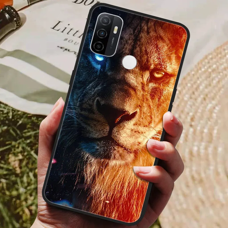 mobile pouch for running For Blackview A70 Case Cat Wolf Painted Soft Silicone Phone Cases for Blackview A70 Pro 6.517" Back Cover  For BlackviewA70 A 70 mobile pouch for running Cases & Covers