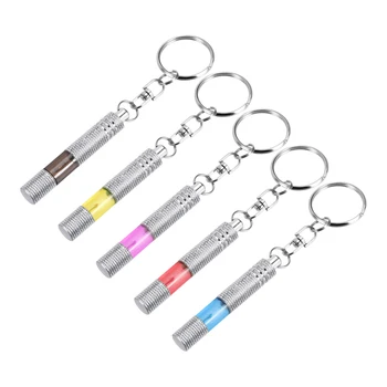 

uxcell 1Pcs Anti-Static Keychain Static Shock Eliminator Car Electricity Discharge Remover ESD Keyring Knurled Knurled