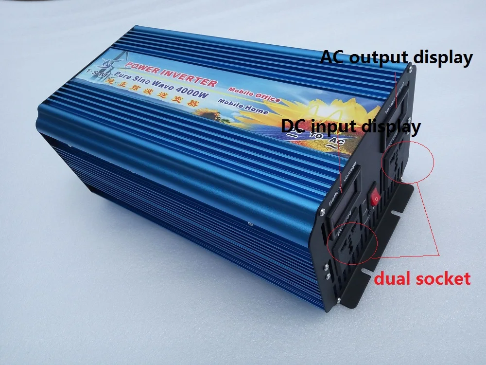 

Off grid solar inverter 4000w pure sine wave power Inverter