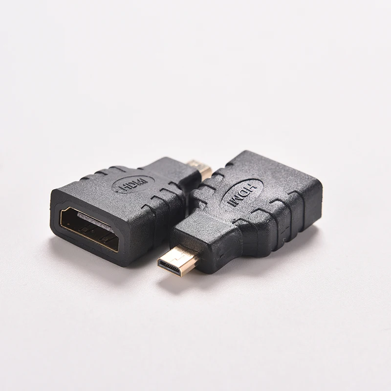 1 шт. переходник Micro HDMI (тип D) папа A) мама для DVs/камер/игровых консолей