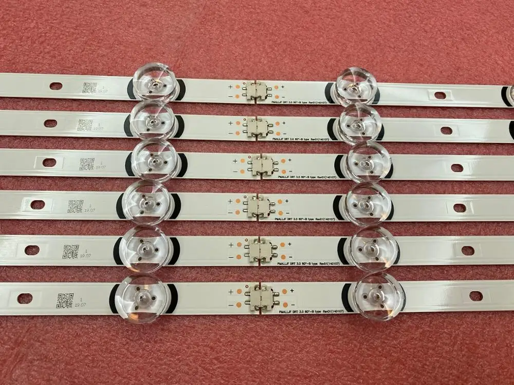 Led para tv Nova Tira Retroiluminação lg Innotek 60gb6580 Lc600duf Drt 3.0 Polegada um b 6916l-1720a 6916l-1721a 60 12 Pçs - Set - Image 4
