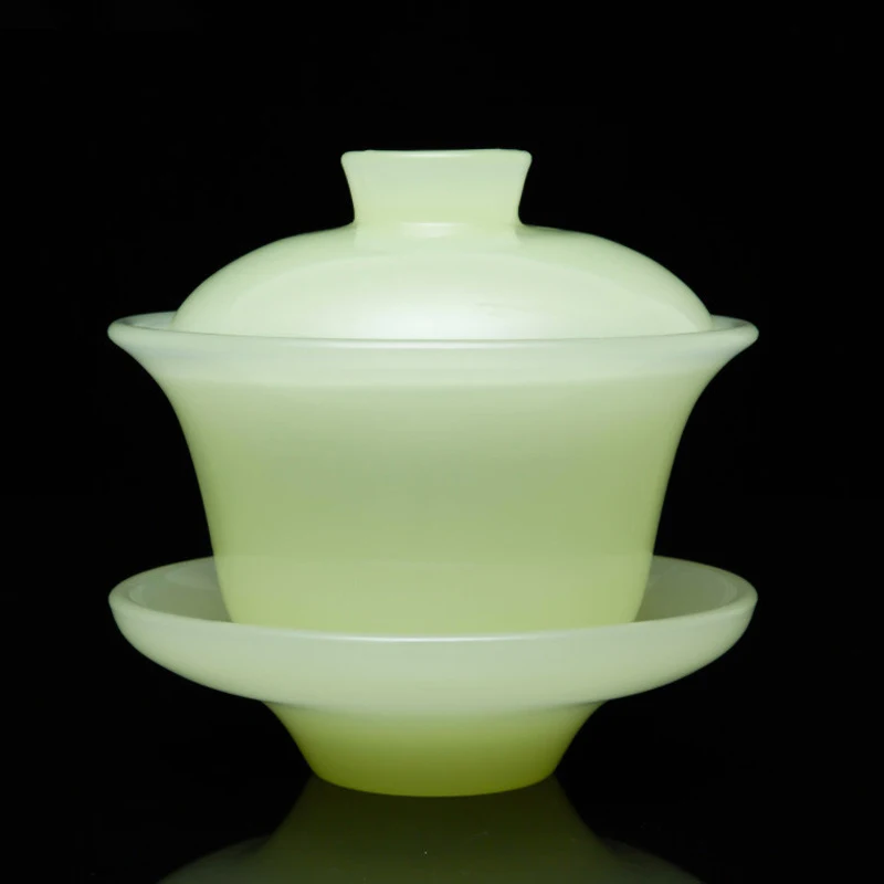 120 мл нефритовый фарфор чайная чаша зеленый керамический чай Tureen Master чашка