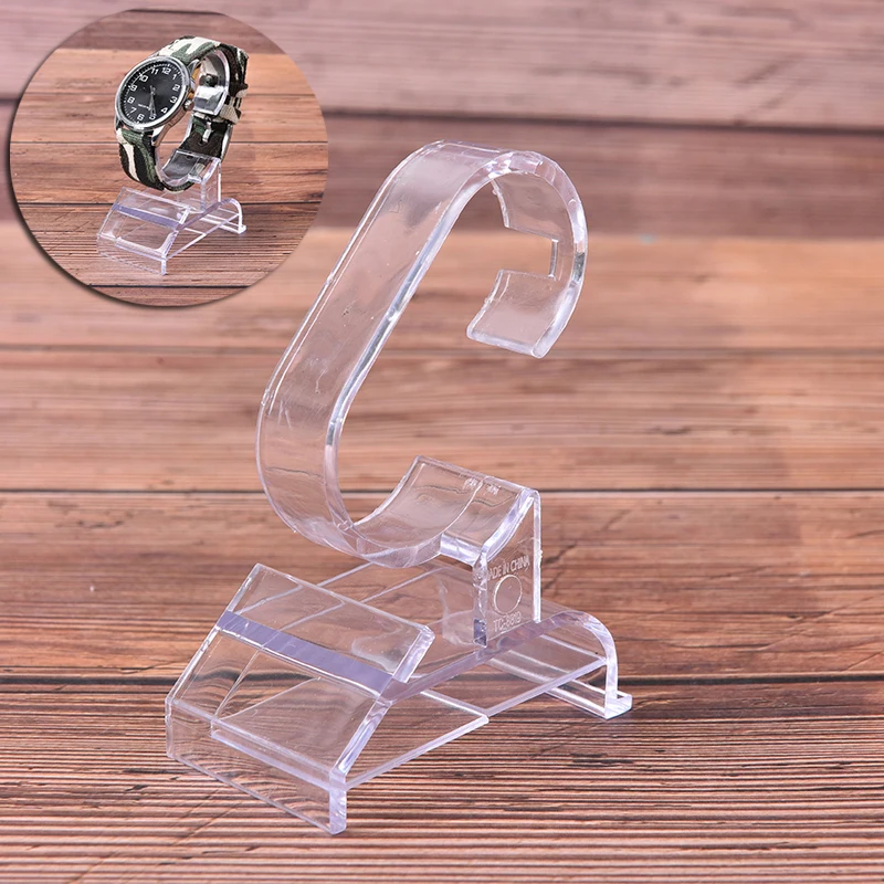 

Practical Fashion Clear Acrylic Bracelet Watch Display Holder Stand Rack