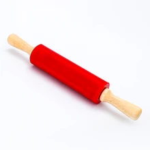 38 см Силиконовая нержавеющая сталь Рождественская скалка для выпечки печенья лапши печенье, фондан, пирог тесто Выгравированный валик