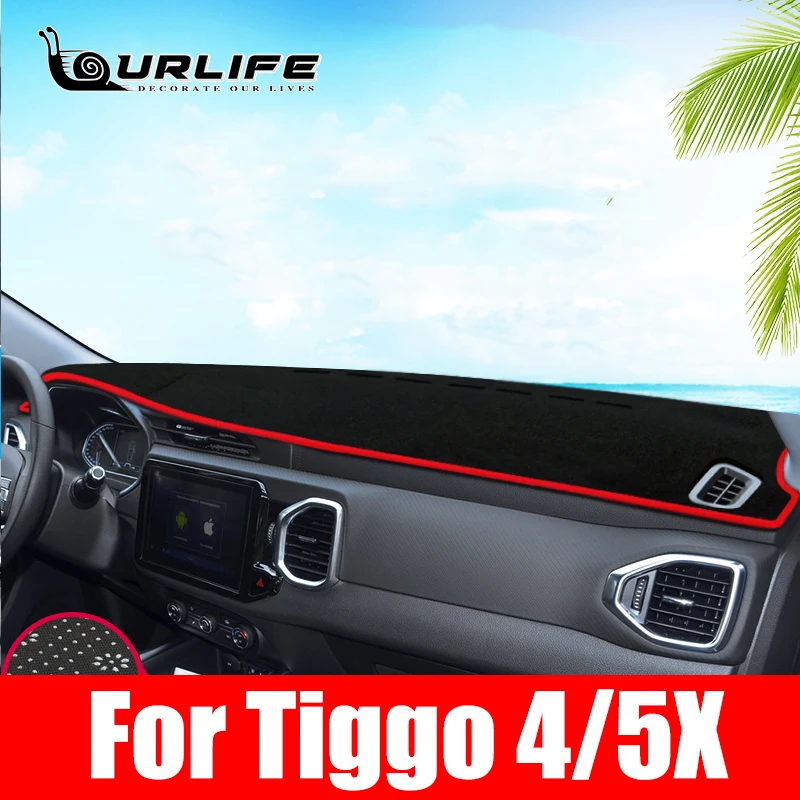 Чехол для приборной панели Chery Tiggo 4 5X пыленепроницаемый коврик салона