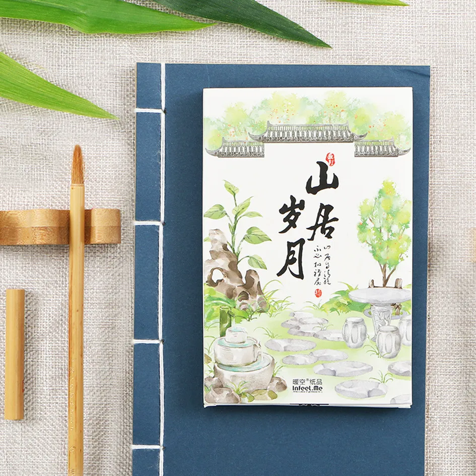 30 Sheets set Ancient Courtyard Life Series Postcard Diy Greeting Card 30-sheets-set-ancient-courtyard-life-series-postcard-diy-greeting-card
