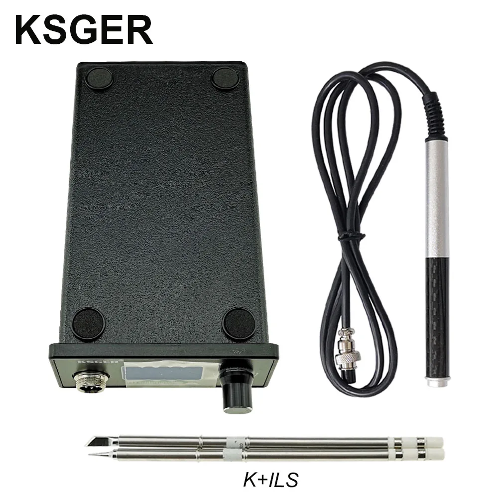 Sets 7 KSGER STM32 V3.1S T12 паяльная станция OLED DIY алюминиевый сплав FX9501 ручка электрические инструменты быстрый нагрев T12 железные наконечники 8s банки - Цвет: Sets 7